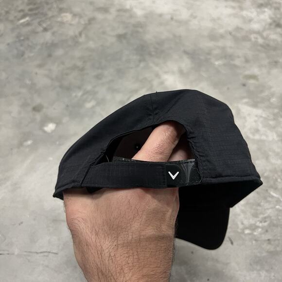 Callaway Black Strapback Adjustable Golf Golfing Hat Cap - Picture 6 of 7
